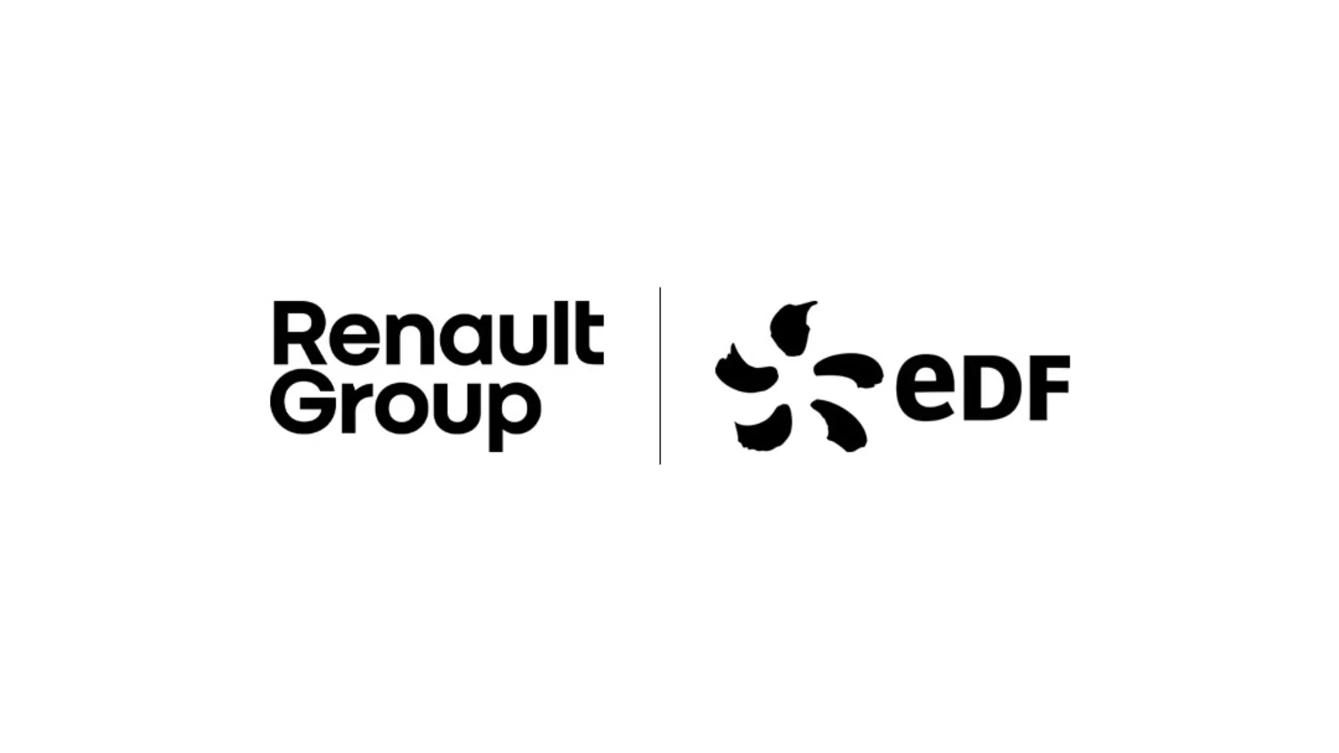 ルノーグループとEDFのロゴ